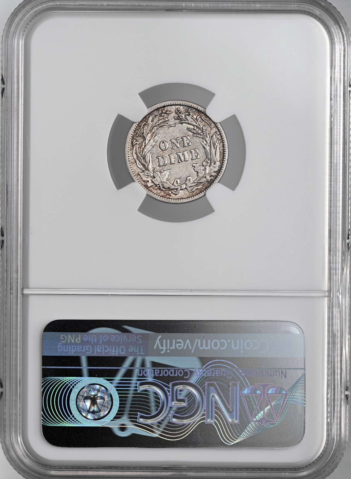 1913-P 10C BARBER SILVER DIME "PHILADELPHIA" NGC XF45 #8404753-048