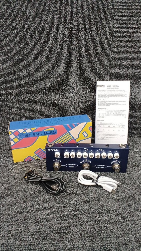 M-AUDIO CUBE BABY BASD Effects Pedal Used