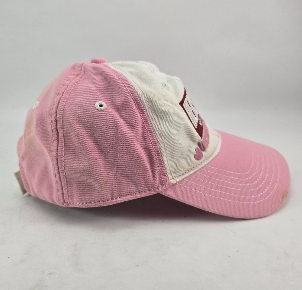 Hershey’s Milk Chocolate Pink Unconditional Love Hat Cap Hook & Loop size Small