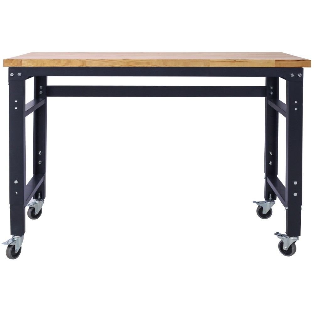 Work Table-Heavy Duty Rolling Workbench w/Storage Drawer,Garage/Office Multi-Use
