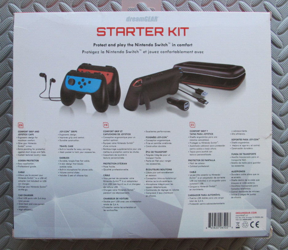 DreamGear DG-DGSW-6502 Nintendo Switch Starter Bundle