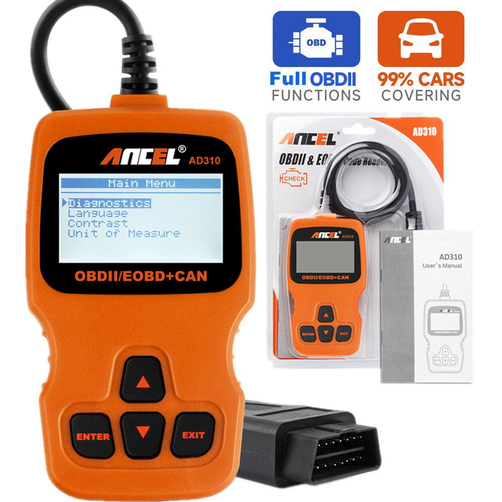 Automotive Diagnostic Scan Tool Check Engine System Car OBD2 Scanner Code Reader