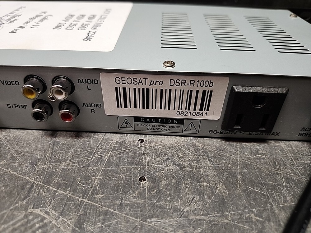 GEOSATpro DSR-R100b, Reciever