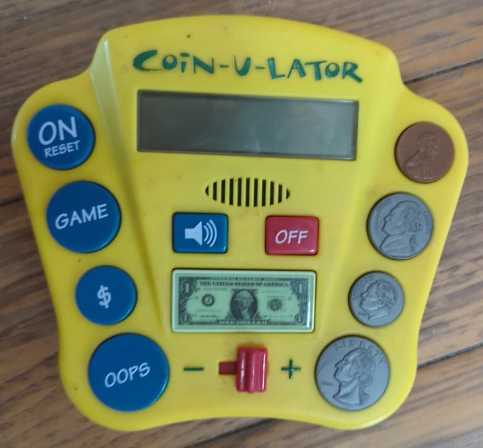 Coin-U-Lator Coin Counting Electronic Calculator (Tested-Works)