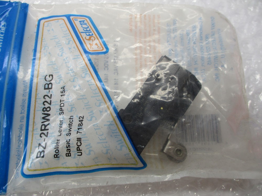 SELECTA SWITCH BZ-2RW822-BG LIMIT SWITCH NSMP