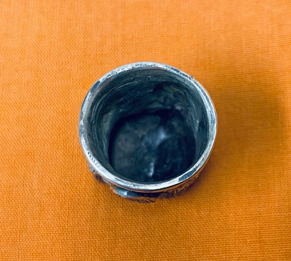 Russian Silver Thimble