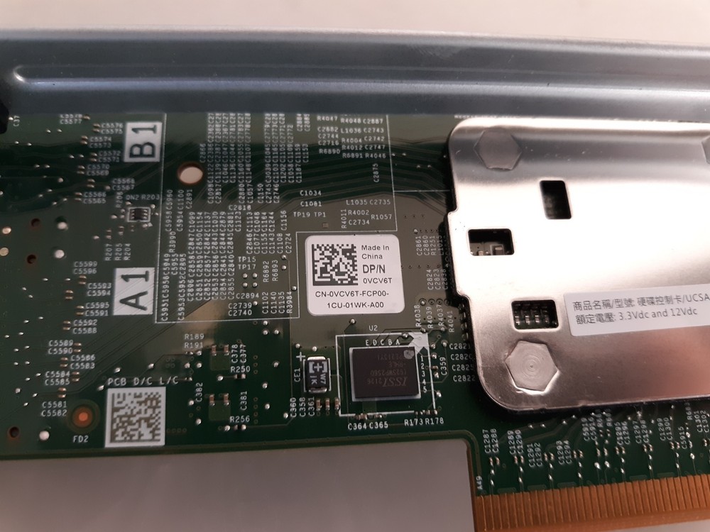 Dell EMC PERC H355 0VCV6T SAS PCIe Controller w/ Controller Cage + Cable