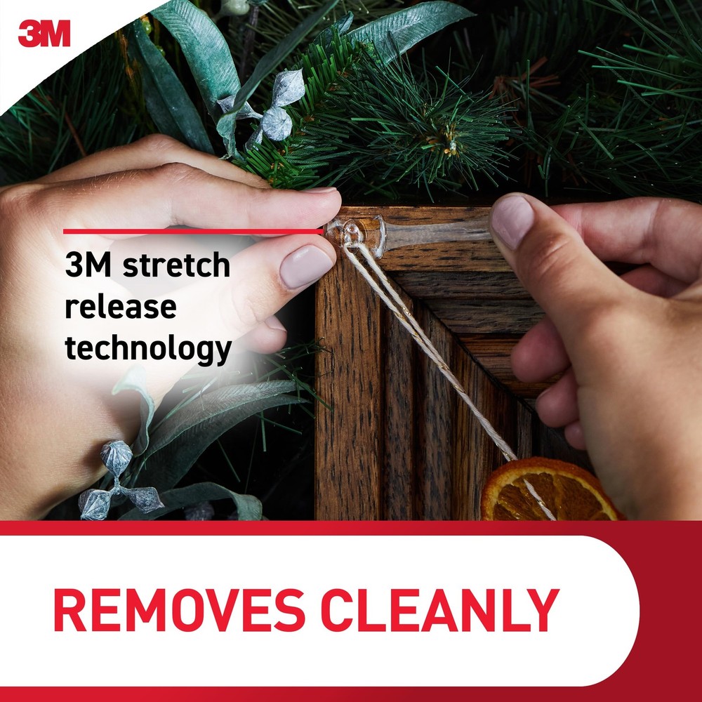 Command Indoor Mini Light Clips, Damage Free Hanging Christmas Light Clips, ...