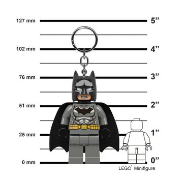 LEGO® Minifigures Keychain Light DC Grey Batman