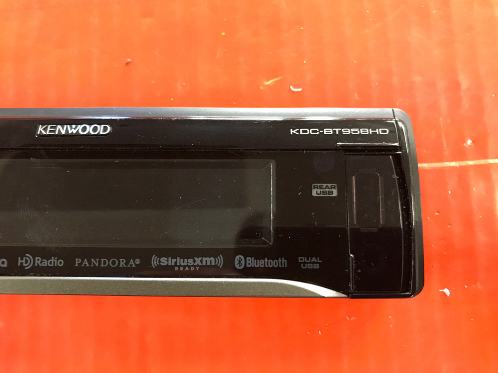 KDC-BT958HD faceplate