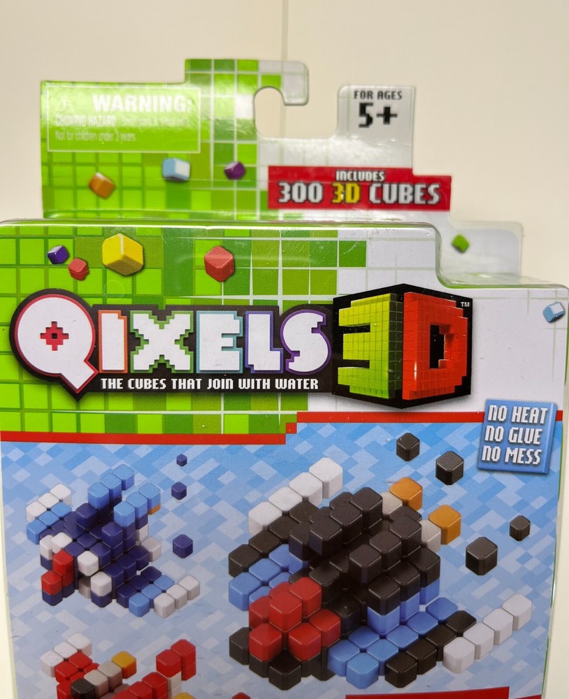 Qixels 3D Refill - Space Command - 300 3D Refill Cubes NEW NIP