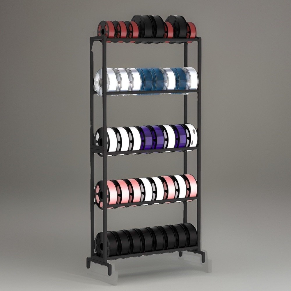 3D Printer Filament Storage Rack, 5-Tier