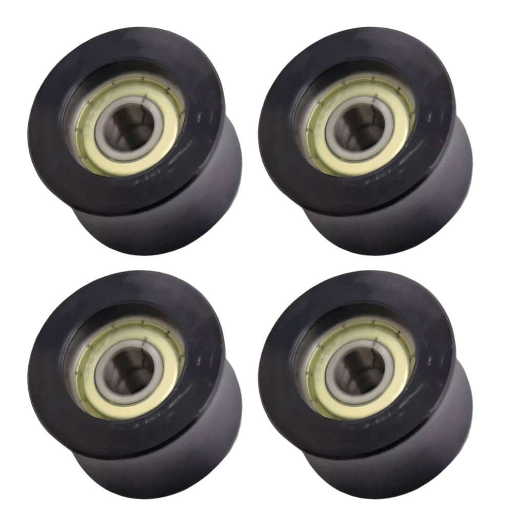 Rowing Machine Accessories 4 Pack of Guide Wheels for Seamless Functionality