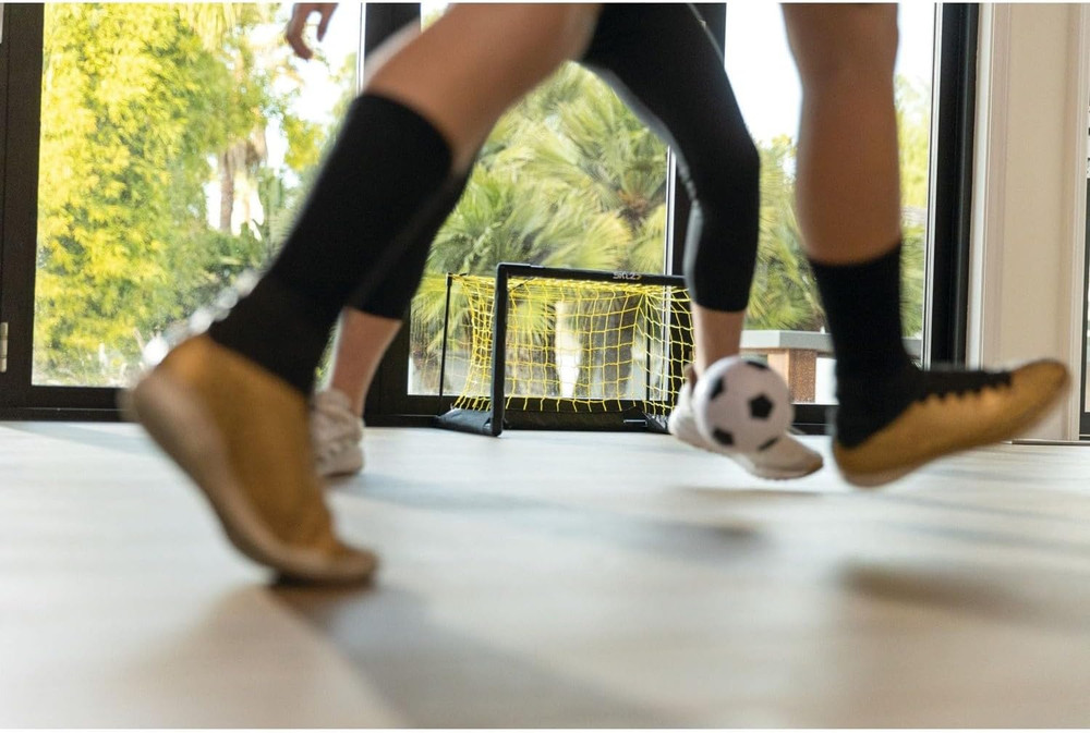 Pro Mini Goal, Includes 5" Soft Ball, Easy to Assemble Frame