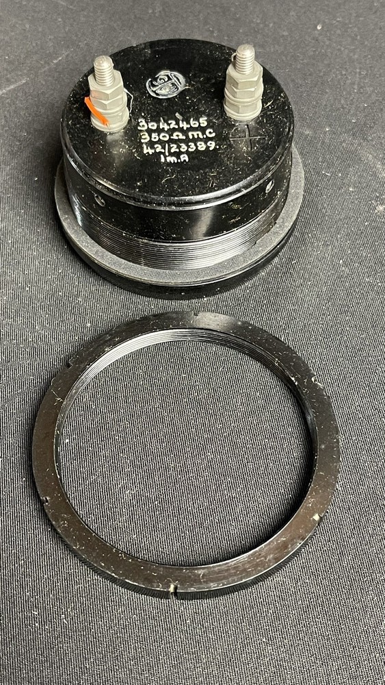 ‘Counts Meter’ - 350 Ohm, 1mA FsD, Moving Coil Meter,