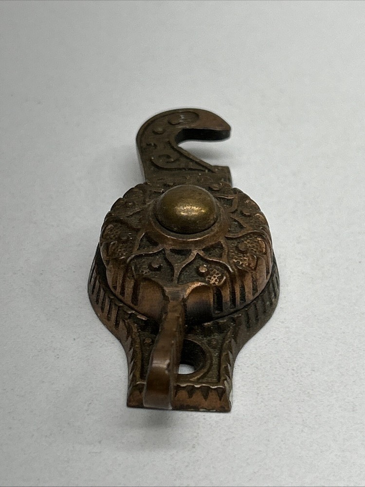 Antique R & E Bronze Window Sash Lock