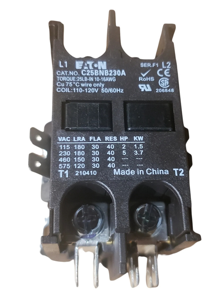 Cutler Hammer - Definite Purpose Contactor C25BNB230A