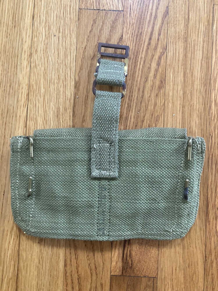 WWII P37 Canada Canvas Double Ammo Pouch