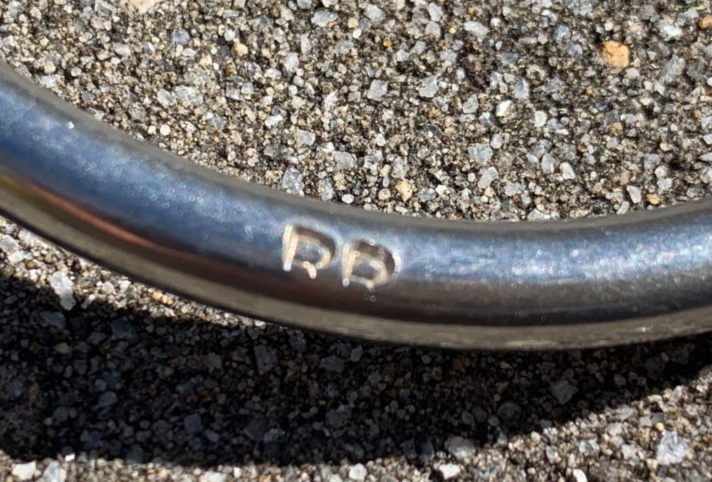 5" Sweet Iron Offset D Ring Snaffle Bit Western Horse Riding Training MARKED: RR