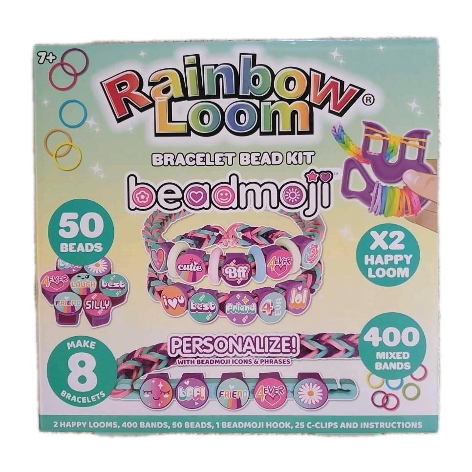 Rainbow Loom Bead   Bracelet Making Kit - Beadmoji
