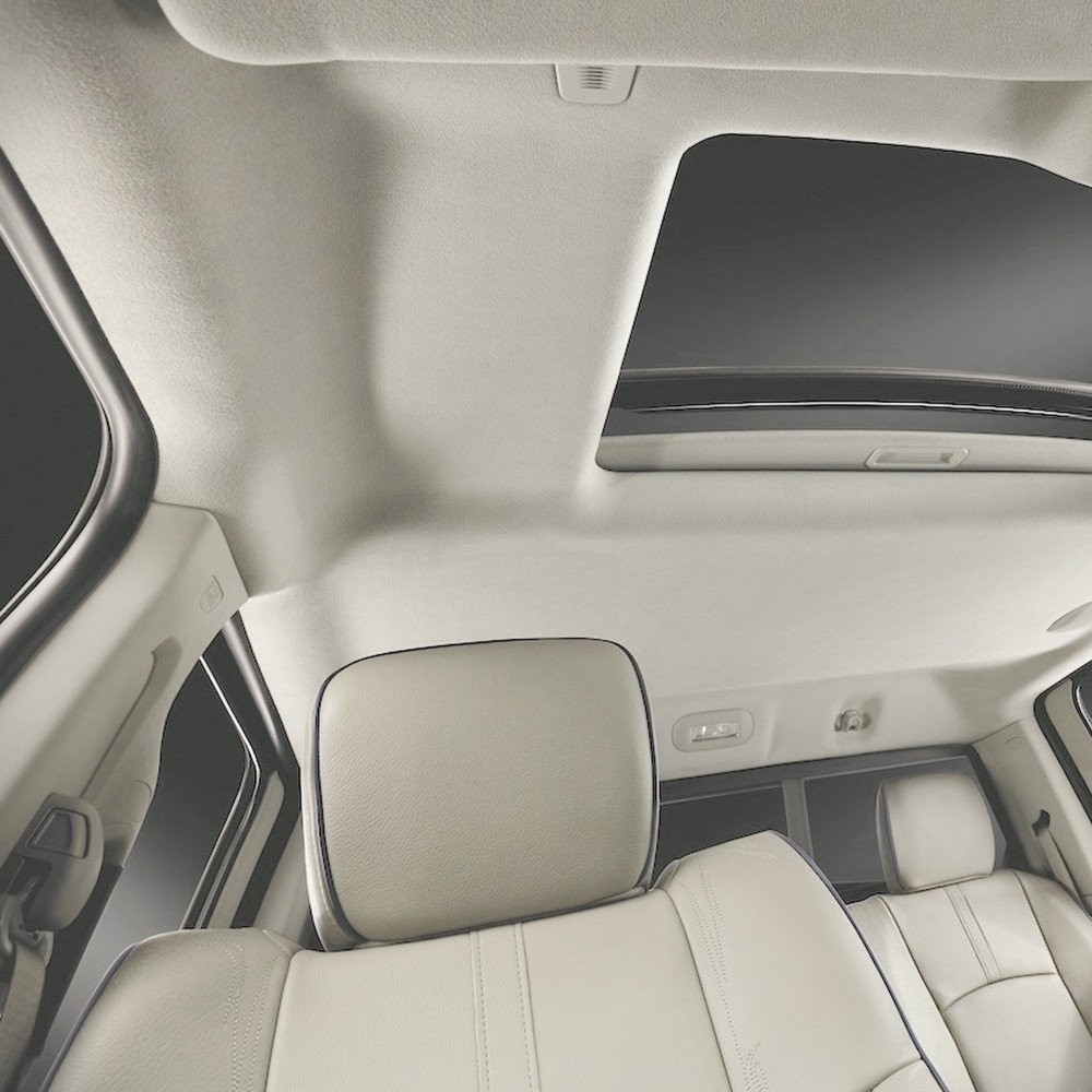 For Dodge Ram 2500 Beige Suede Headliner Fabric with Foam Back Replace Material