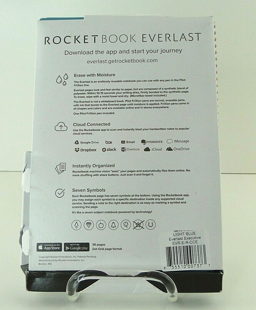 Rocketbook Everlast Executive, Neptune Teal EVR-E-R-CCE