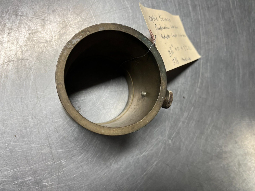 Construction Laser Systems Optic Sciences Adapter Coupler w/ Set Screw 3" ID