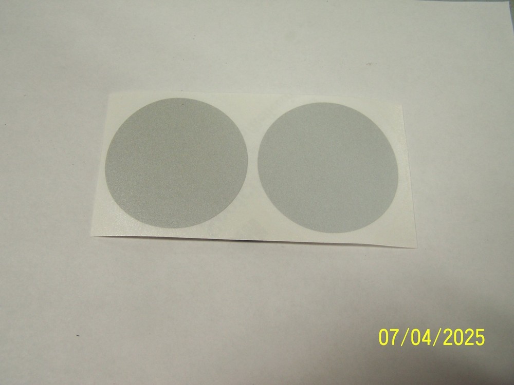 Vintage Yardman Corvette Go Kart Reflective Head light Decal Set