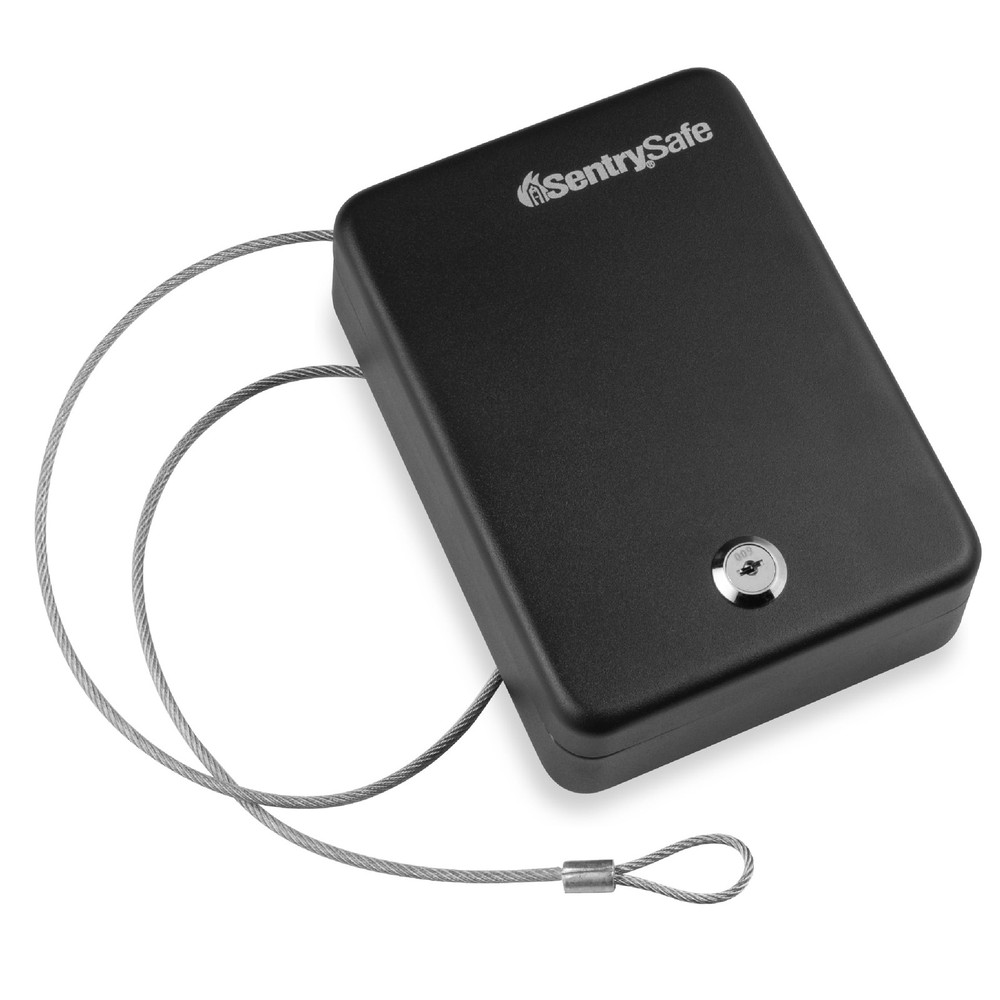 SentrySafe Mini Safe is a Lock Box with Key Lock for Office or Dorm that Secures
