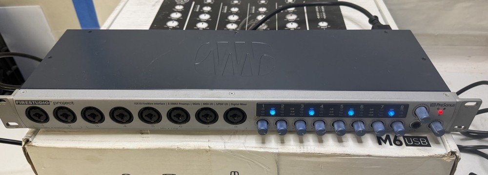 PreSonus FireStudio Project 10X10 FireWire Interface Digital Mixer Tested Works