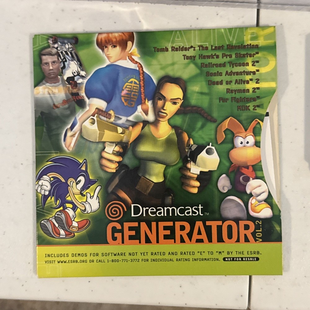 Sega Dreamcast Performance Astropad, VMU, memory card, controller ext