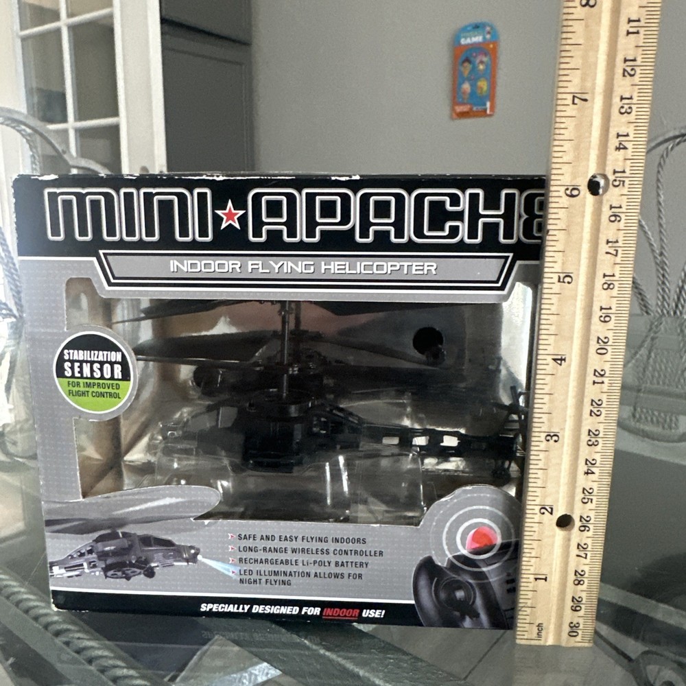 Mini Apache - Wireless RC - Indoor Flying Helicopter