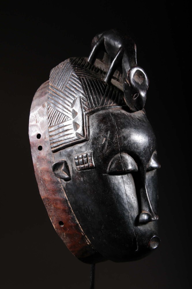 Mask African Mask Baoulé 1877