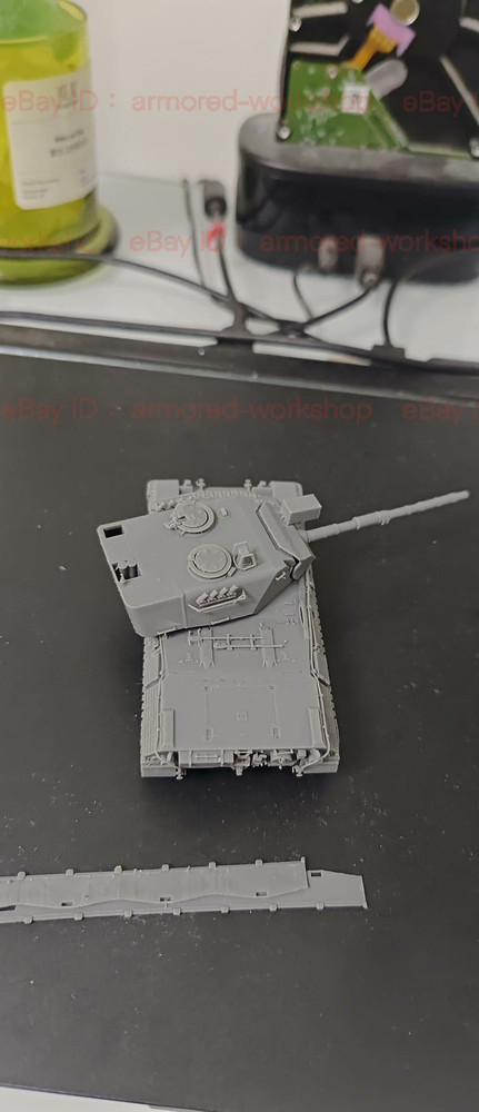 3D Printed 1/72 German Leopard A4 Main Battle Tank Unpainted