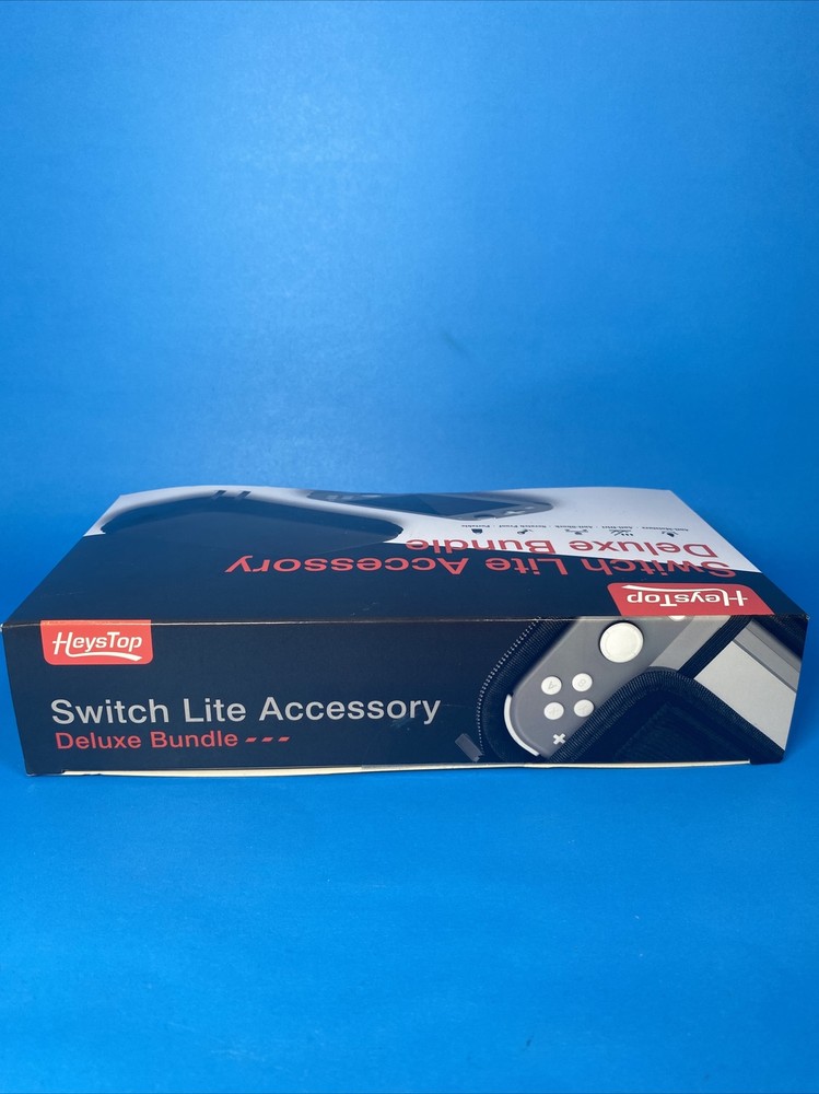 NEW! Switch Lite Accessory Bundle - Protective + Carrying Case, Screen Protector