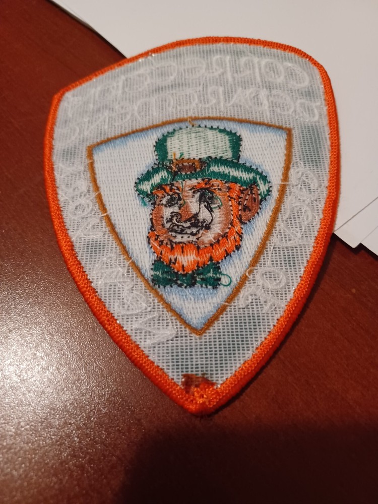 NYC Correction Dept. Irish-themed patch with free postage!