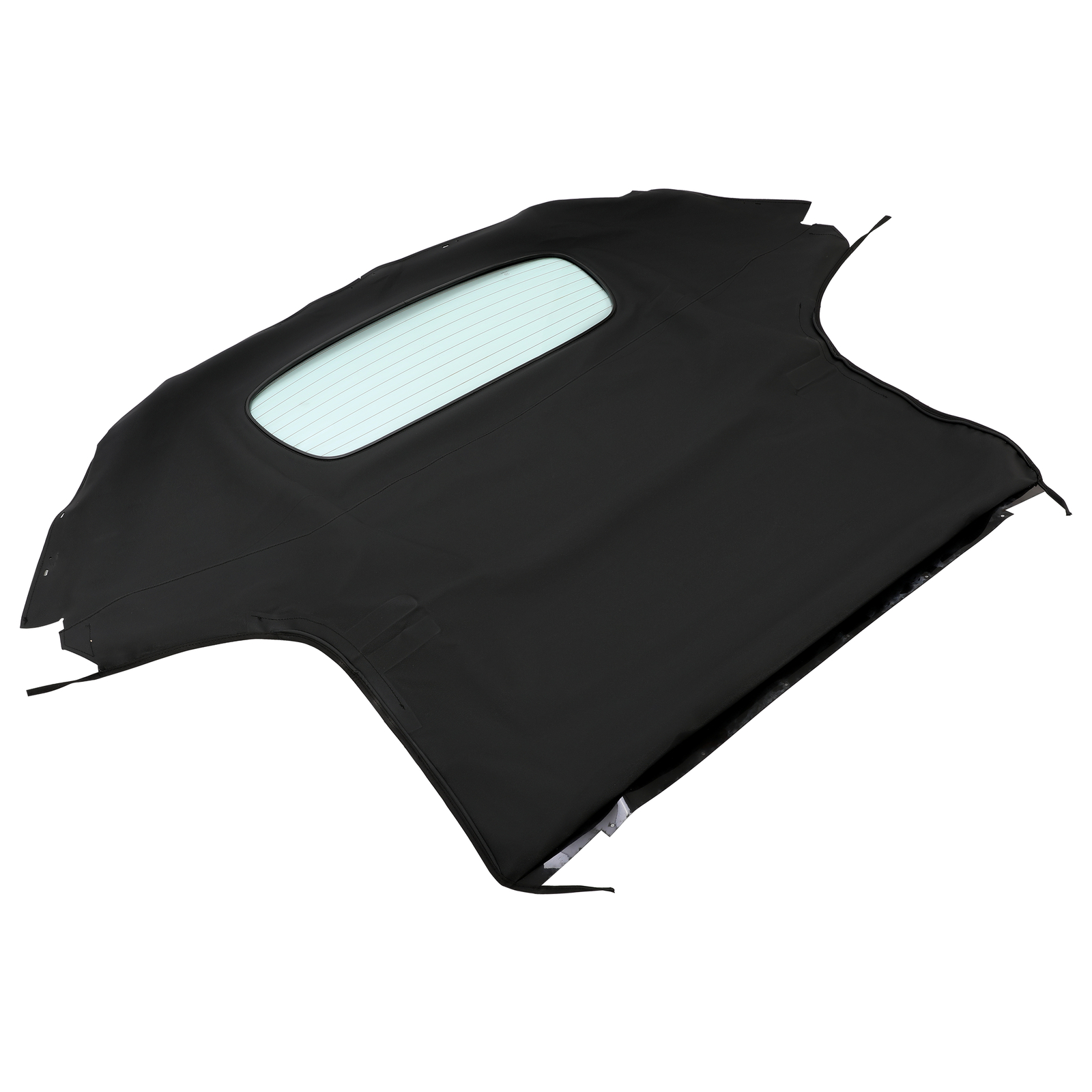 Black Convertible Soft Top W/ Heated Glass Window For Mazda MX-5 Miata 2006-2014