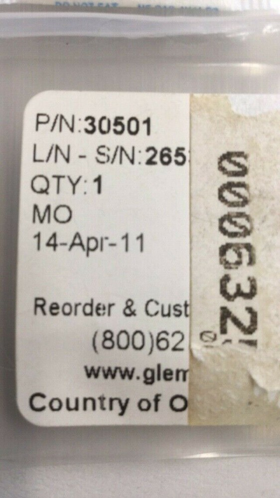 Glemco 30501 Insert Emissive Electrode 1.75" X 0.83"