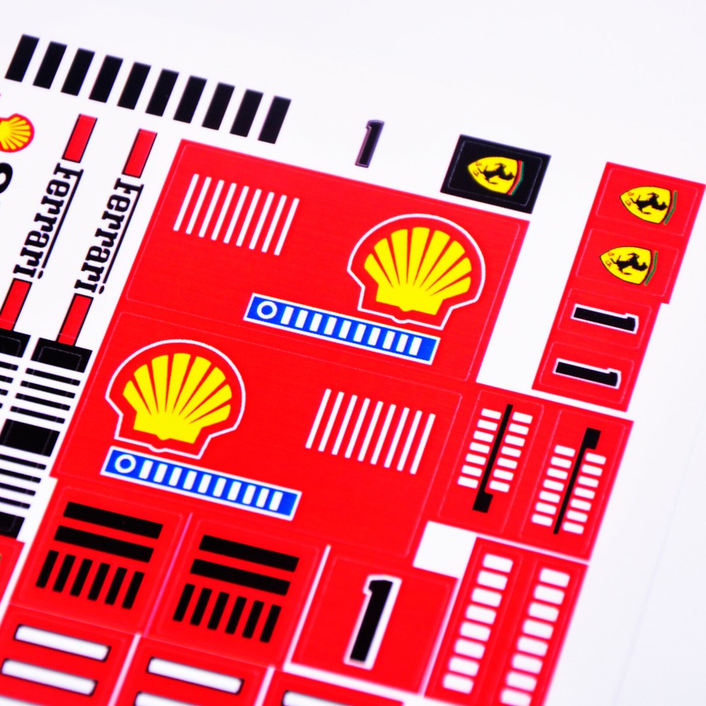 Replacement sticker for set 2556 Precut sticker