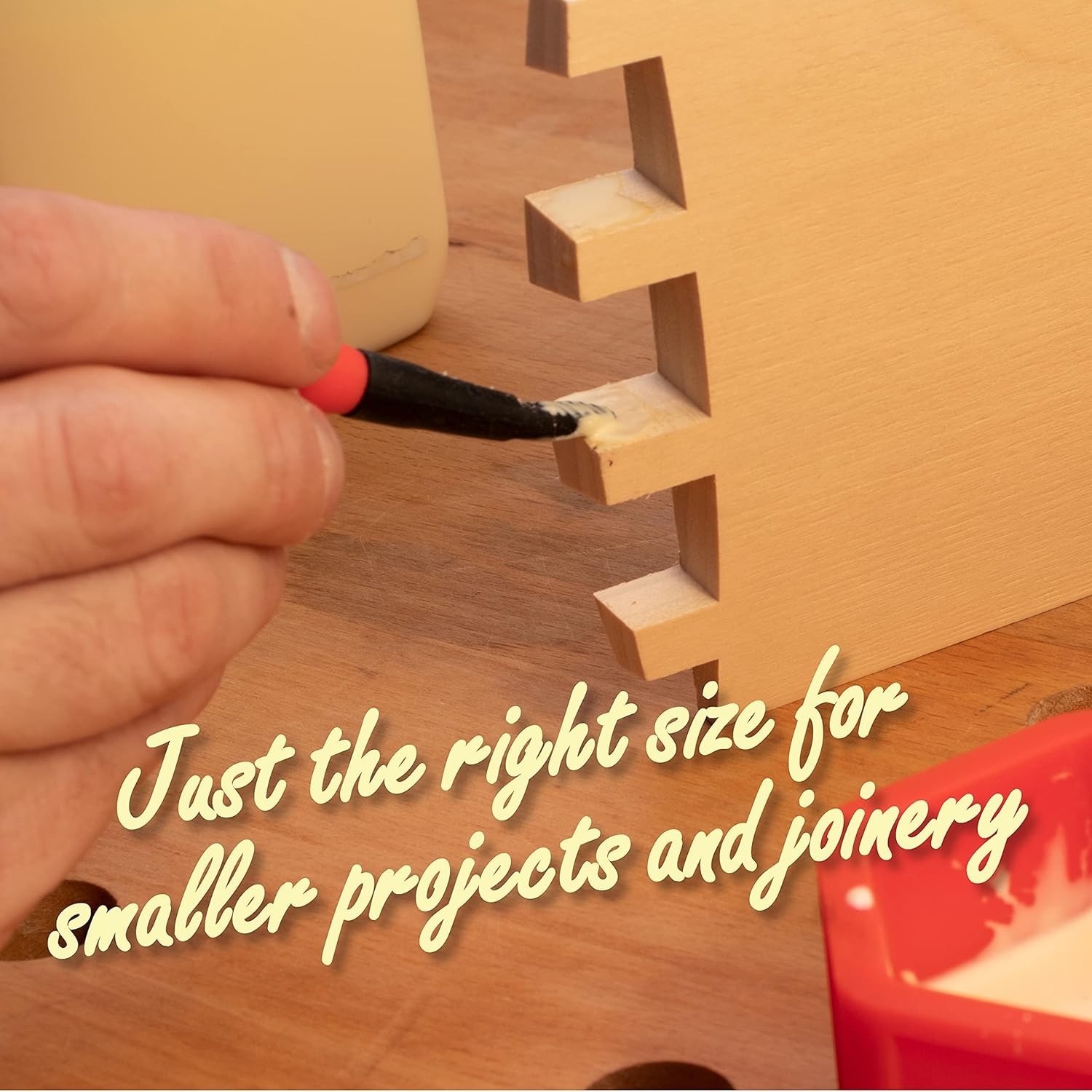 Sili Micro Glue Brush Applicator 3 Pack. Fine, Chiseled, and Flat Tapered Tips