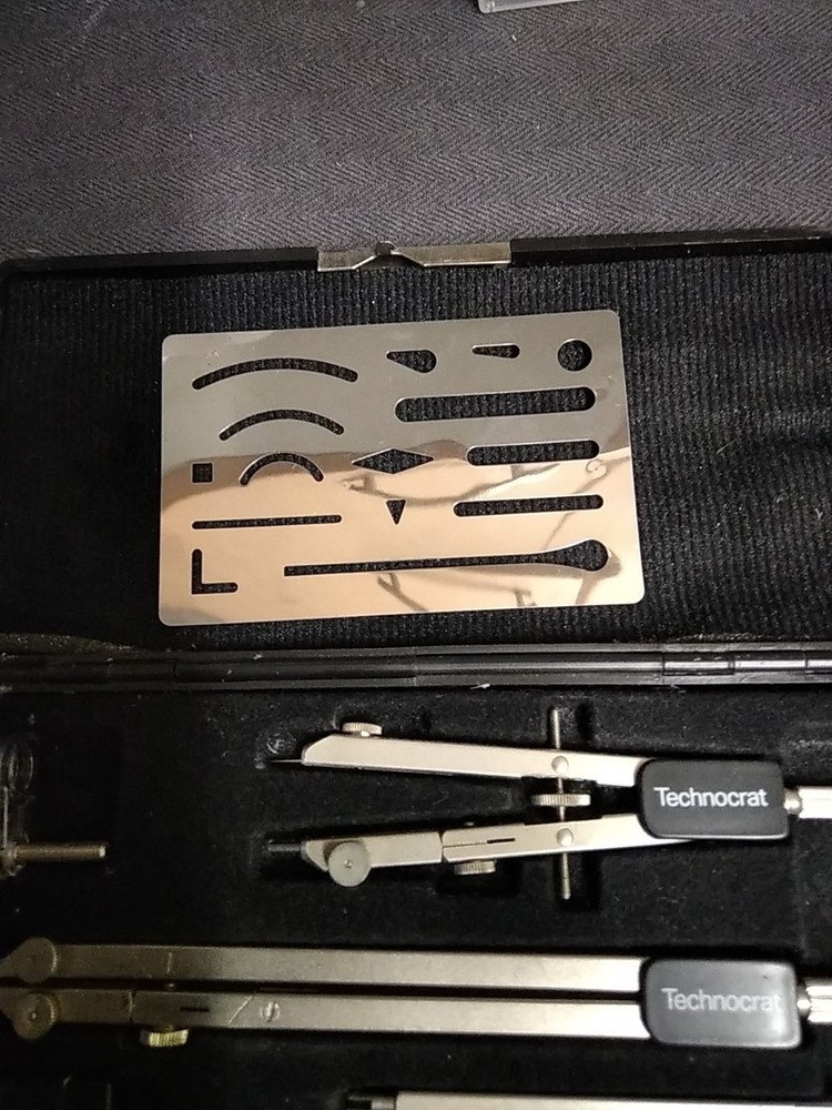 Vintage Technocrat Drawing Set