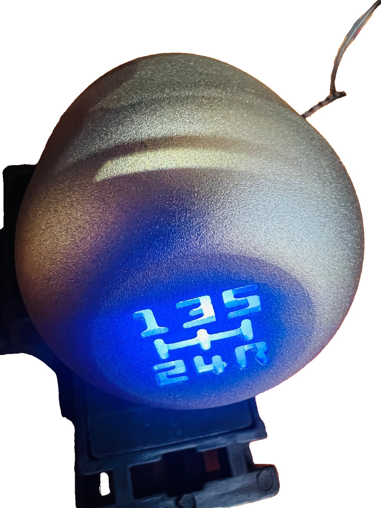 SET BLUE NEW - LED LIGHTING SHIFT KNOB FIT ANY CAR UNIVERSAL KIT