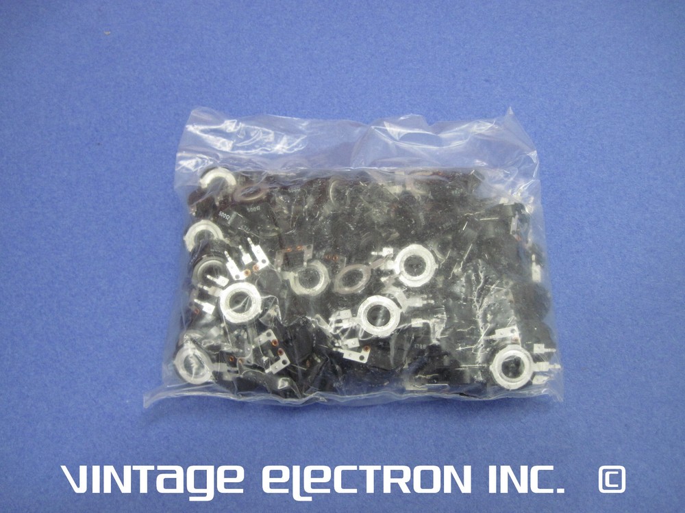 (10) ISKRA Linear Trim Pot (Variable Resistor): 500 Ohm 20% (Vertical PC Mount)