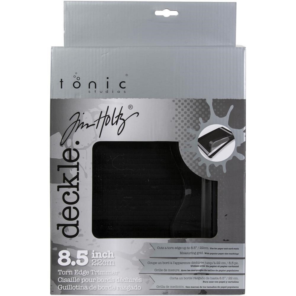 8.5 Tim Holtz Tonic Studios Guillotine Deckle Torn Edge Trimmer 3561E