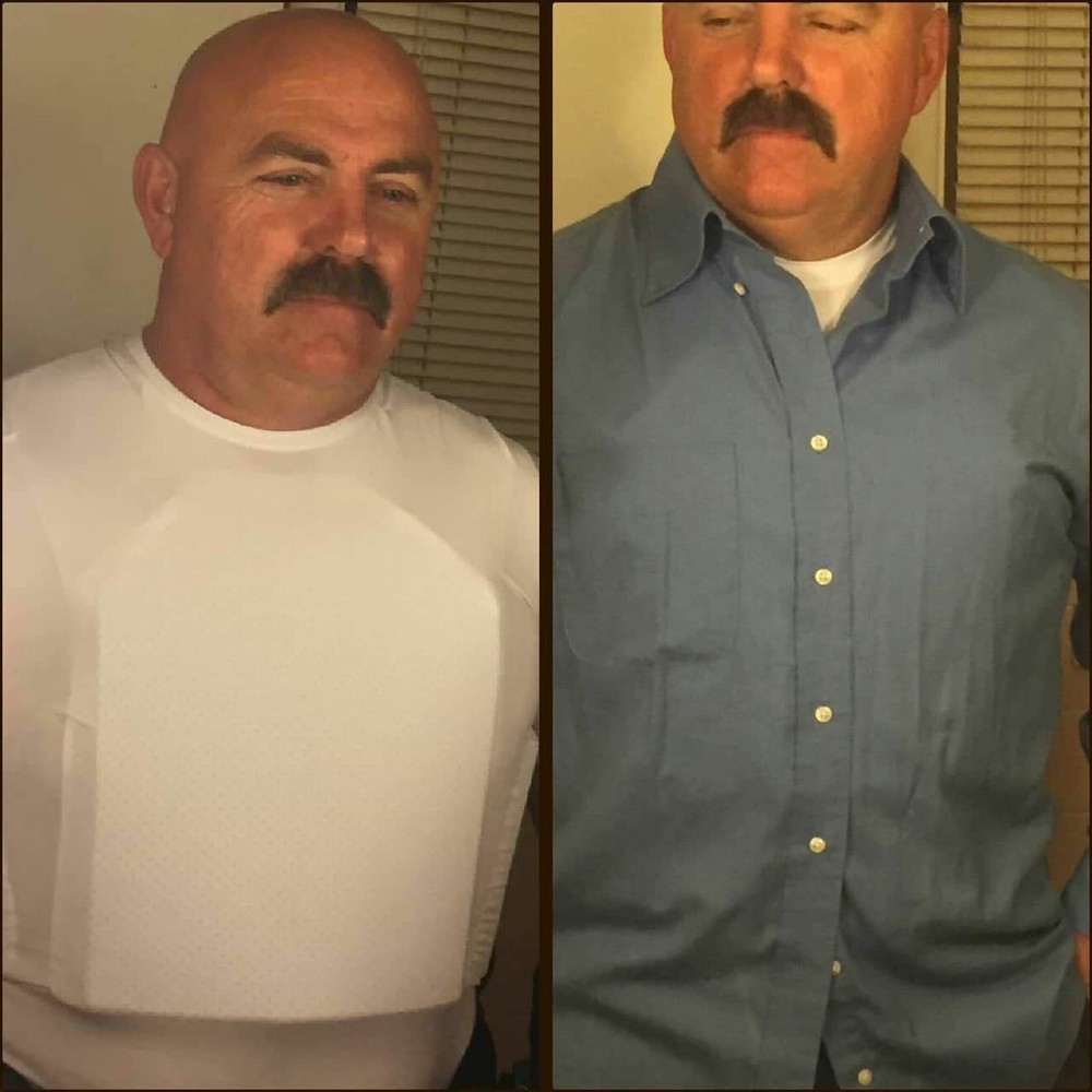 Level IIIA Bulletproof Compression Shirt
