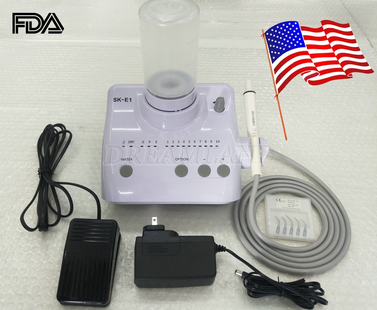 For Cavitron Dental Portable Ultrasonic Piezo Scaler 2*Bottles fit EMS Handpiece