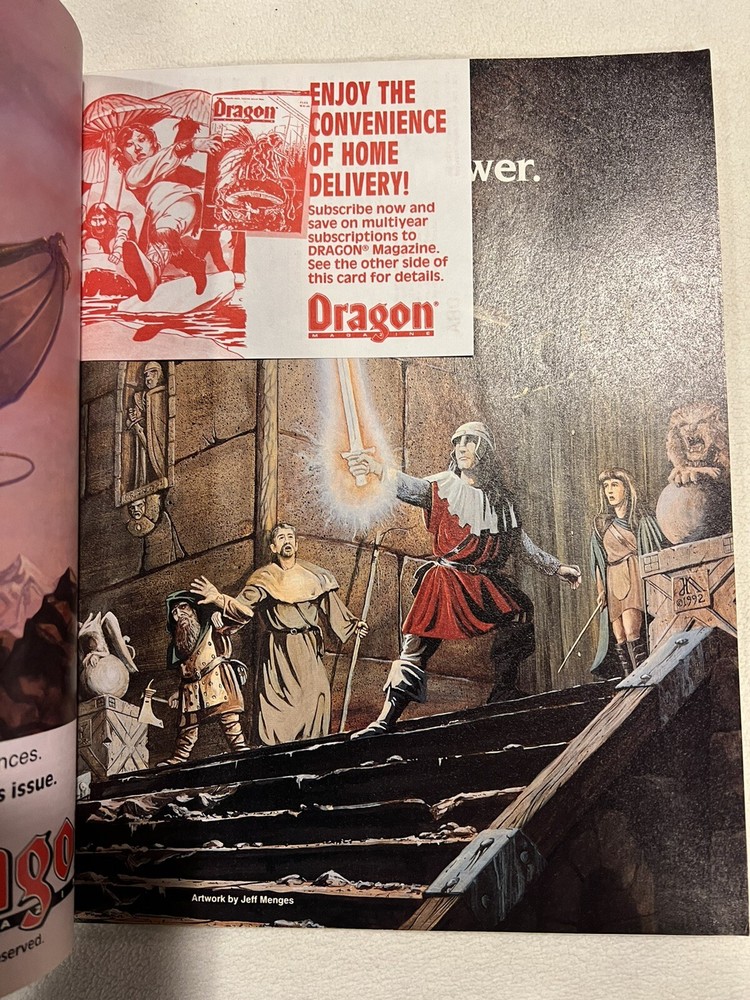 TSR Dragon Magazine #179