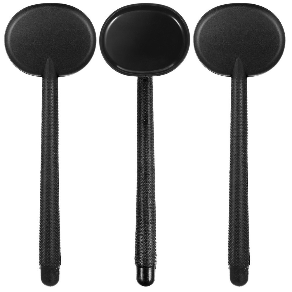 3 Pcs Eye Optometrist Tools Occluder Test Handheld for Exams Instruments Black