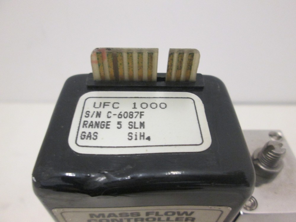 Unit UFC-1000, Mass Flow Controller MFC, SiH4, 5 SLM, Used