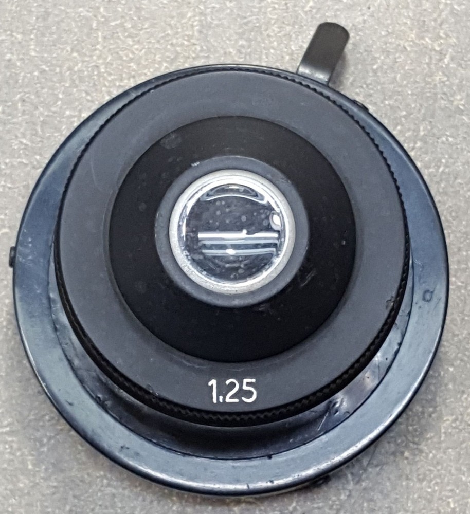 CONDENSER FOR COMPOUND MICROSCOPES 1.25.